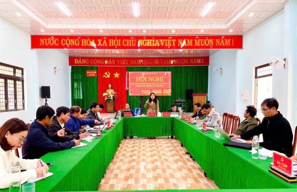 HỘI NGHỊ BAN CHẤP HÀNH ĐẢNG BỘ XÃ  LẦN THỨ 57 (MỞ RỘNG) KHÓA XVII, NHIỆM KỲ 2020-2025